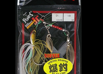 Biovex Stangun Jr. Spinnerbait, Colour 01, 1/8oz, Double Willow