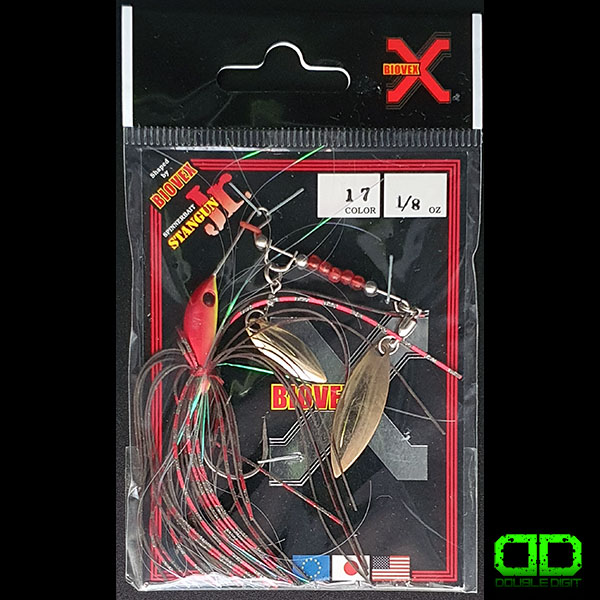 Biovex Stangun Jr. Spinnerbait. Colour 17, 1/8oz, Double Willow