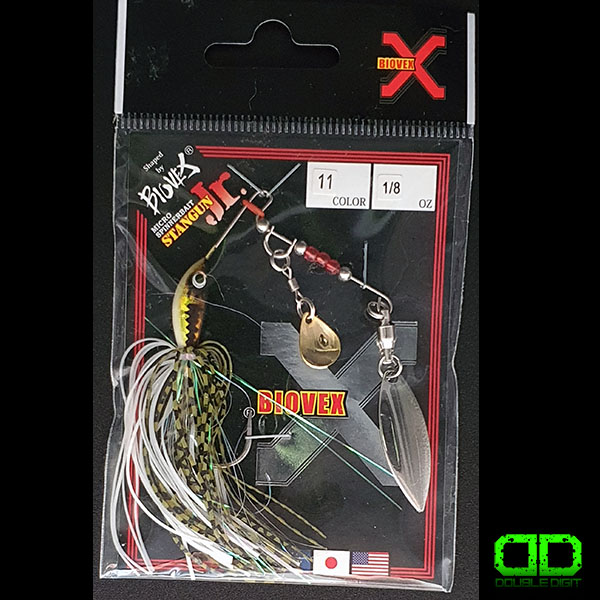 Biovex Stangun Jr. Spinnerbait. Colour 11, 1/8oz, Colorado/Willow